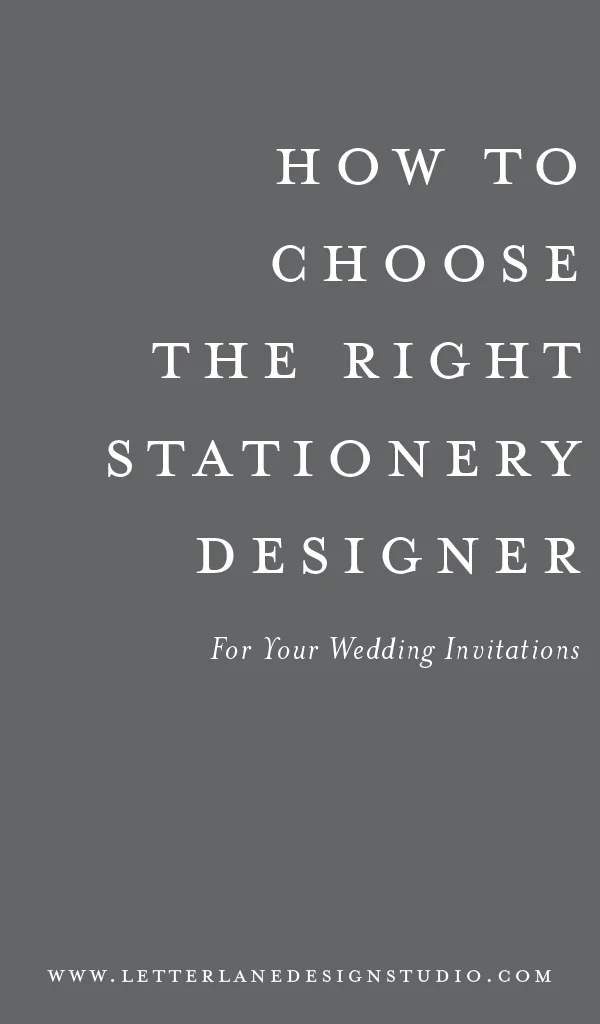 How to Choose the Right Stationery Designer for Your Wedding Invitations