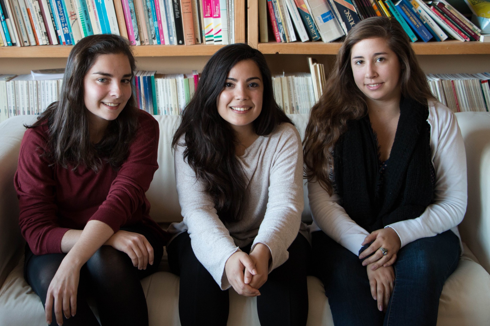 Solène Doutrelant, Khaoula Zoghlami et Véronique Meunier. Crédit : Quartier Libre.