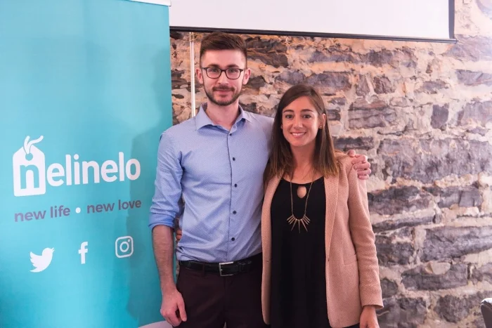 Kevin et Aurélie, les deux fondateurs de l'application (Crédit: oHelloBeauty)