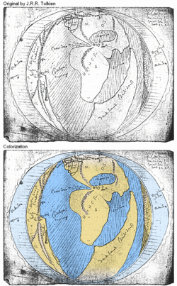 Le monde d’Arda (aka la Terre il y a bien longtemps)