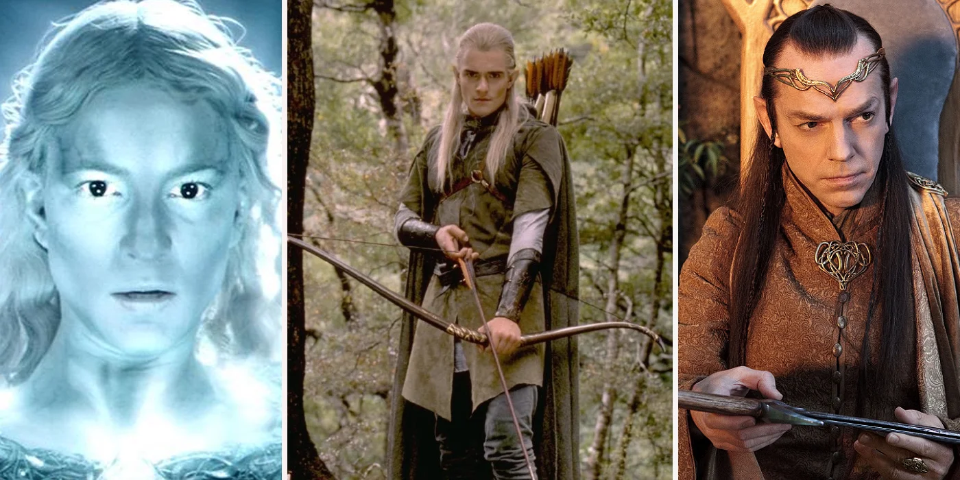 Dame Galadriel, Legolas et Elrond! :)
