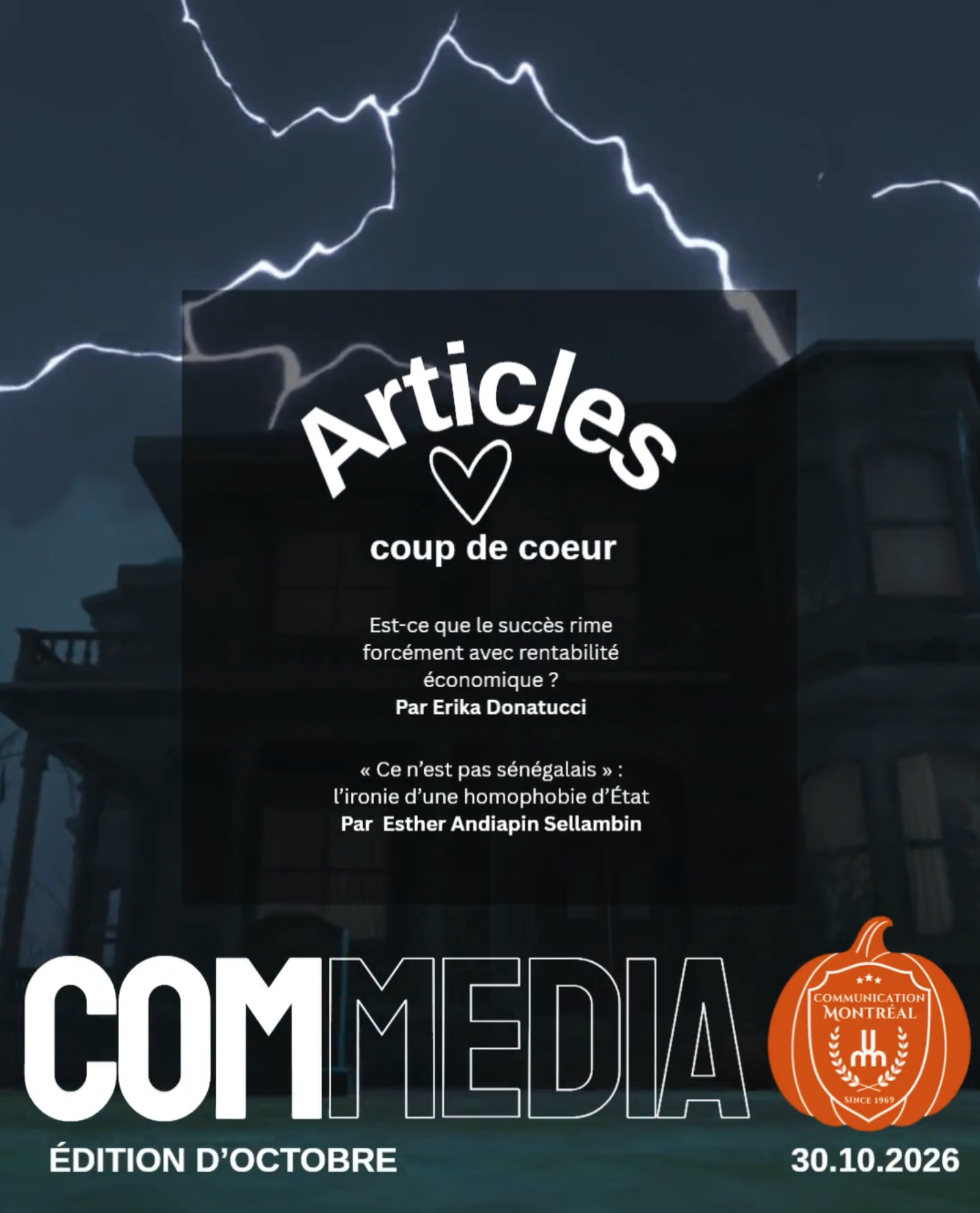 Édition d'octobre