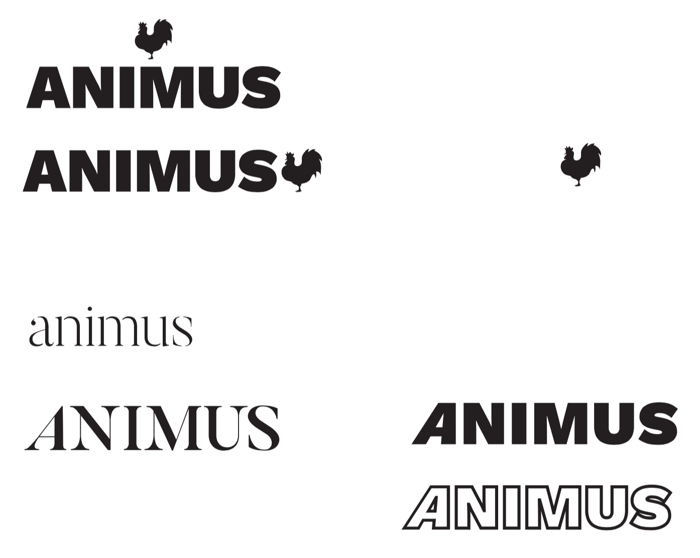 Logotype explorations