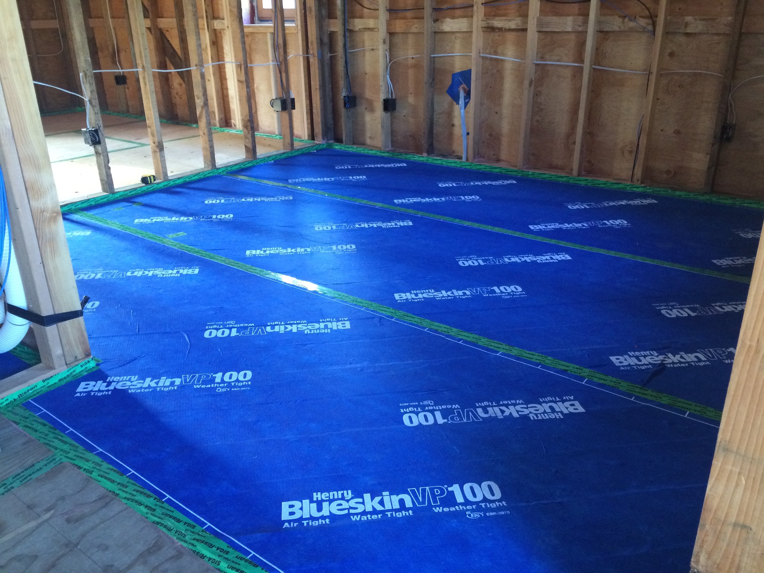 Air Sealing an old Subfloor!