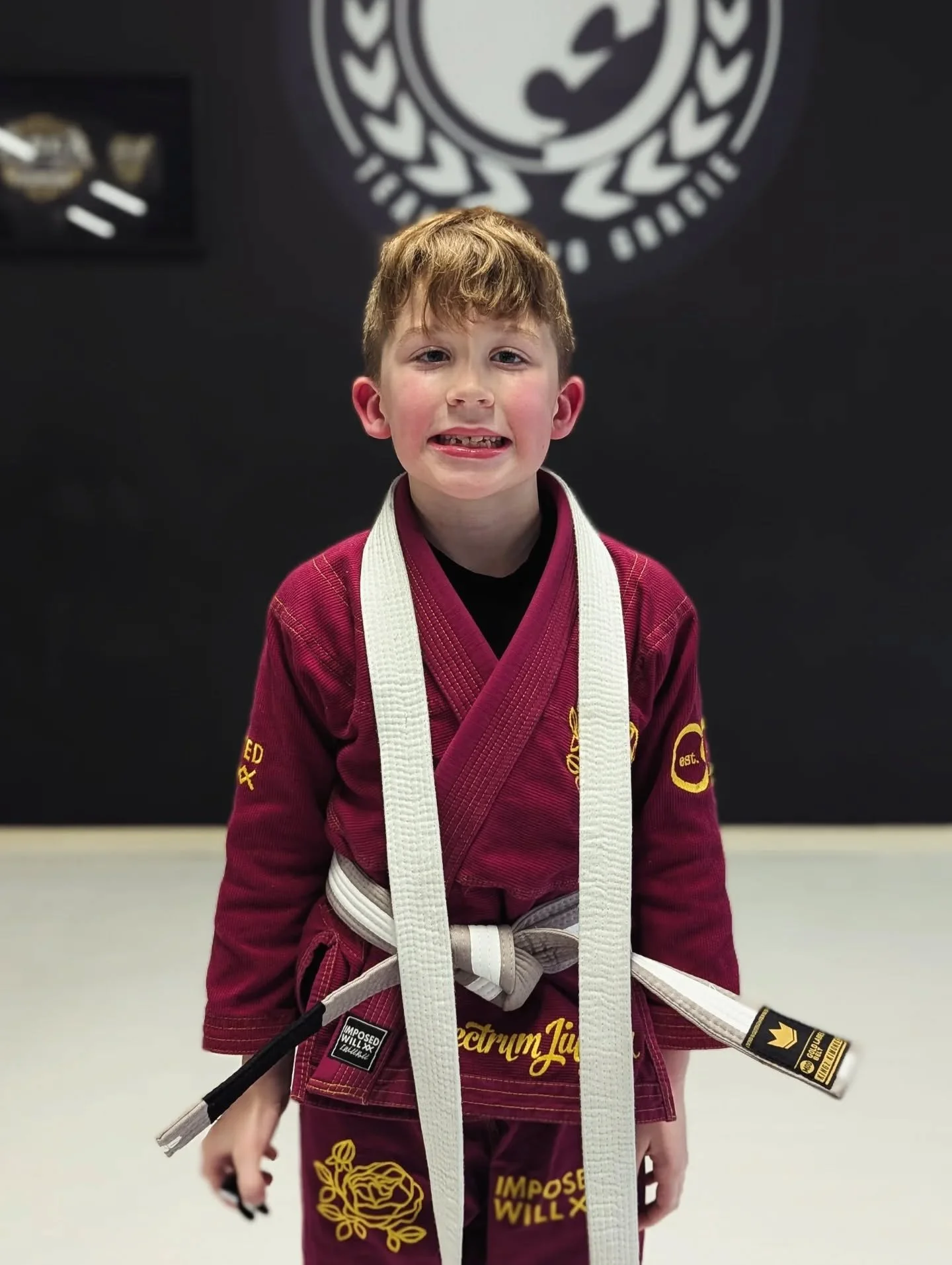 WYATT // GREY-WHITE BELT