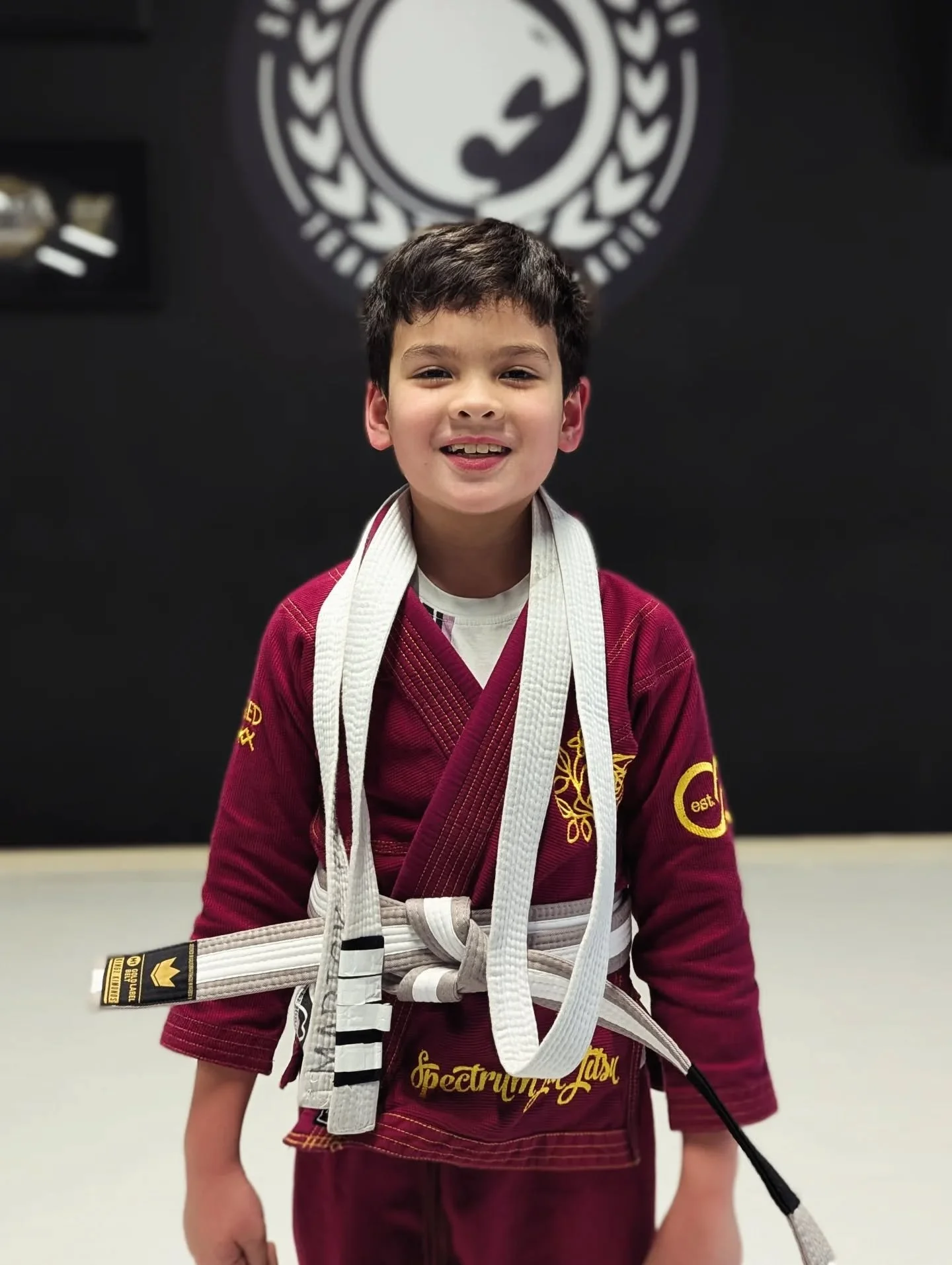 MARRICK // GREY-WHITE BELT