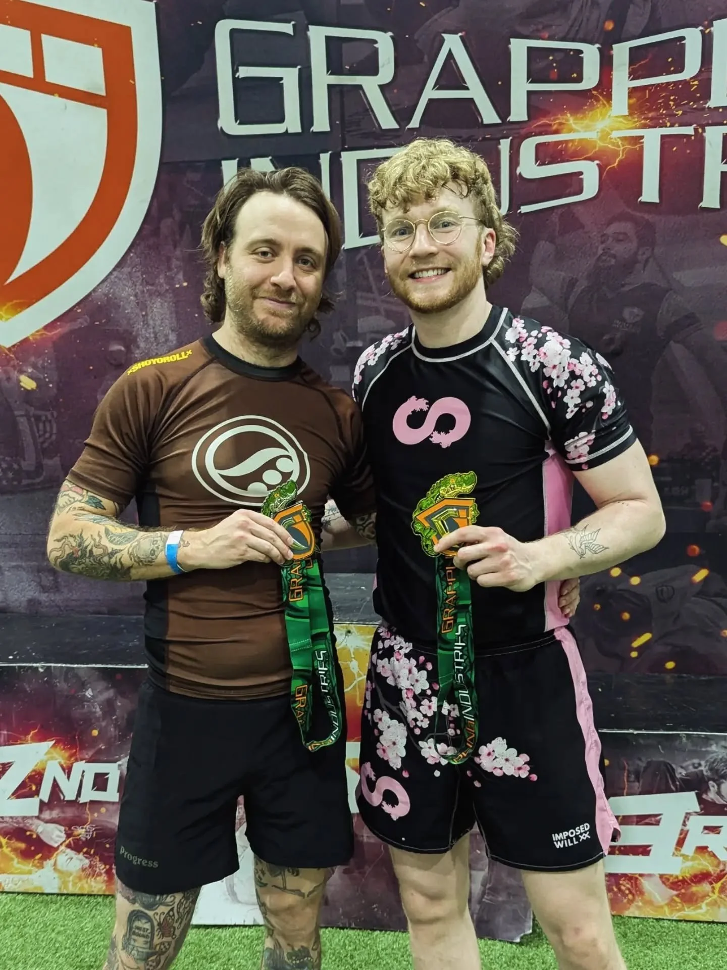 RAY &amp; TIM // GRAPPLING INDUSTRIES // 🥇🥈

Coaches Ray and Tim defeated all three of their opponents to close out the 170 pound masters advanced nogi division.