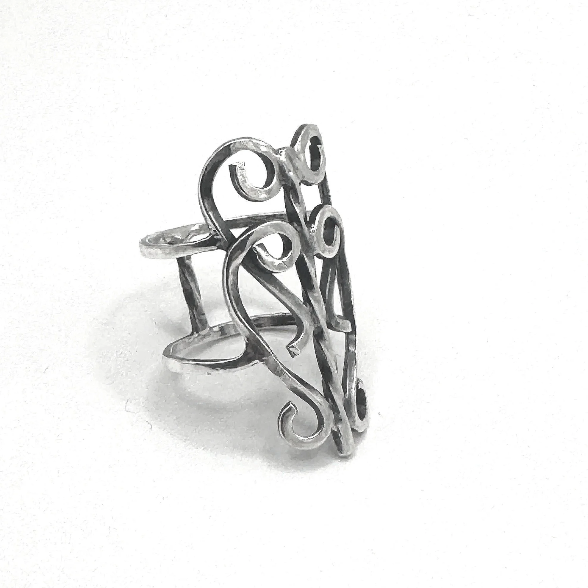 Wrought Iron Heart Ring