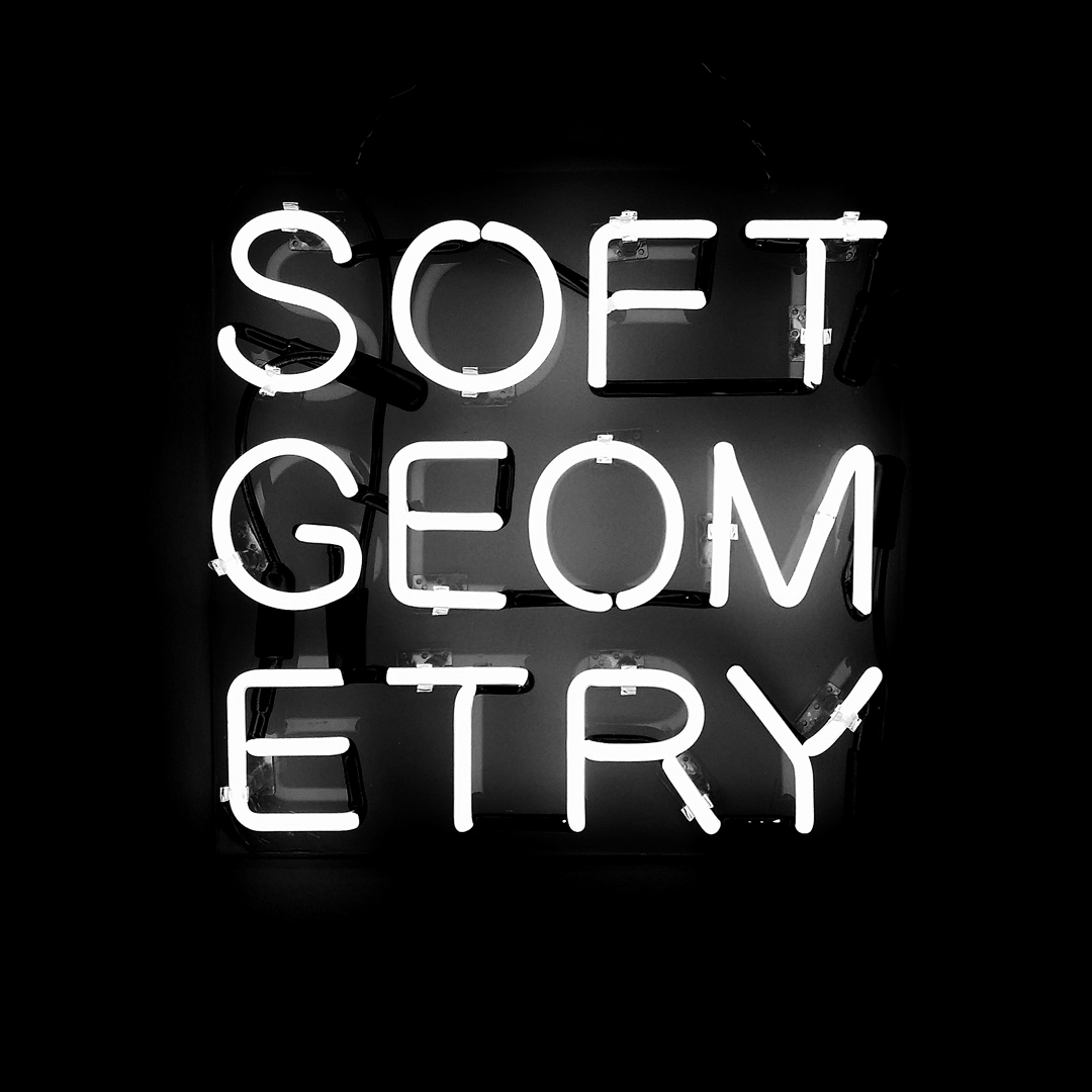 Soft Geometry (2015) Neon on plexiglass - 16" x 16" 