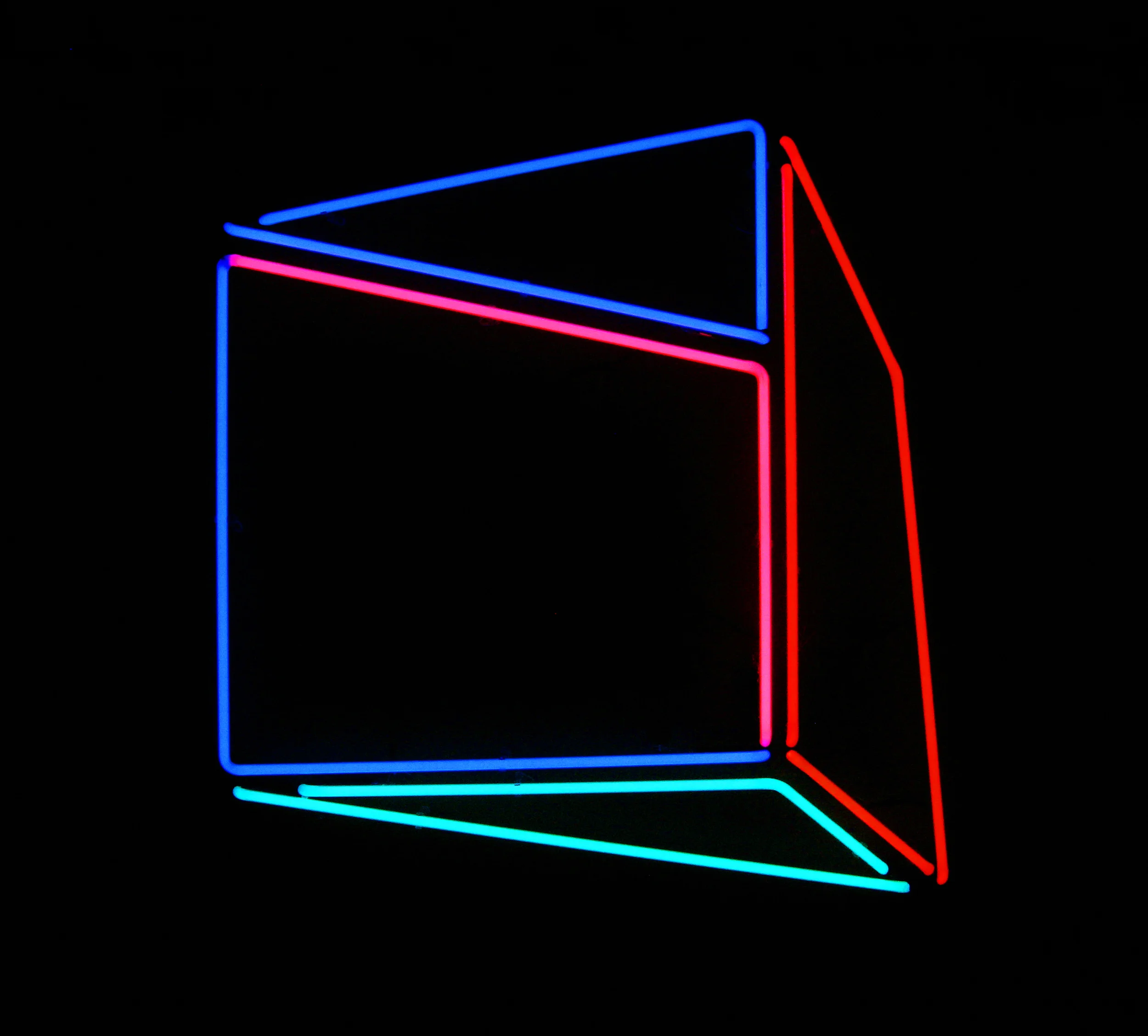 Soft Geometry Neon 6A.52206B. 2015 - Edition: 1 of 3. - 30.52”w x 31.58” h Wall Sculpture