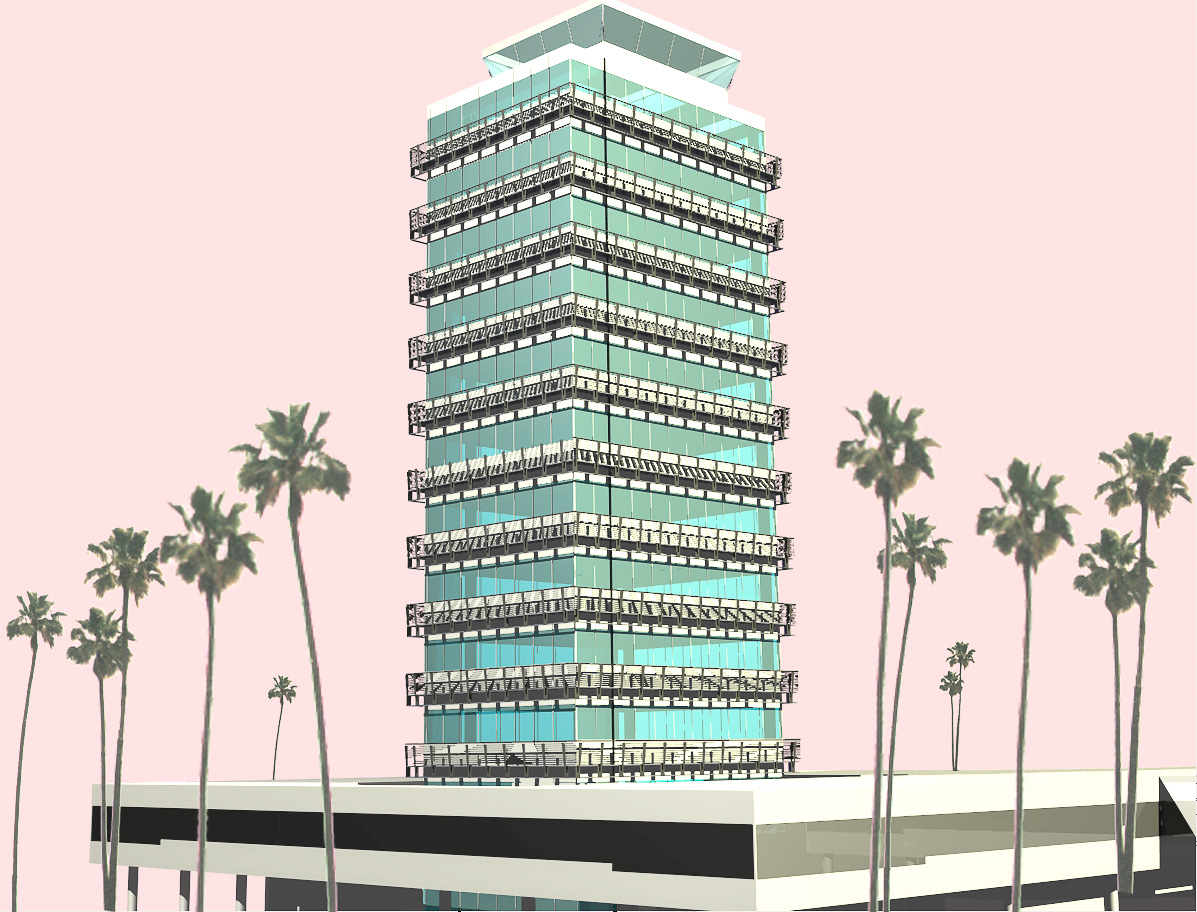 LAX Former Air Traffic Control Tower Rendering 2