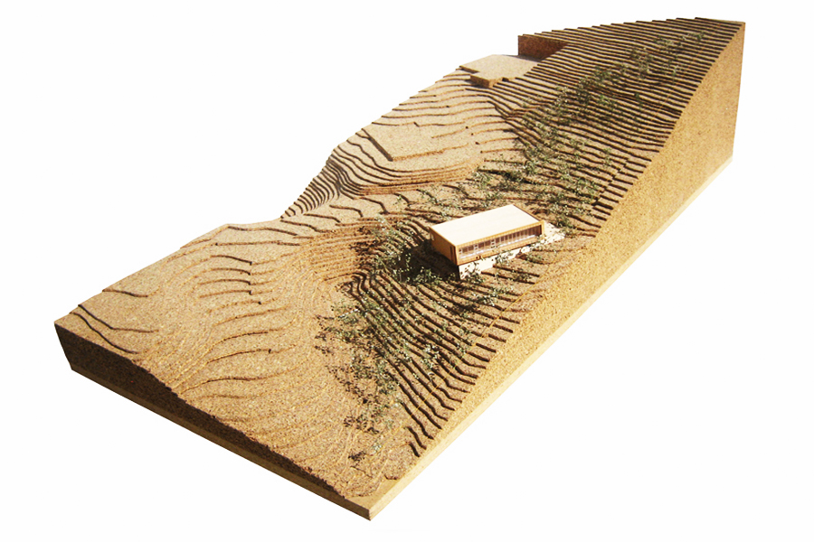 Emigration Canyon Residence Scale Architectural Site Model