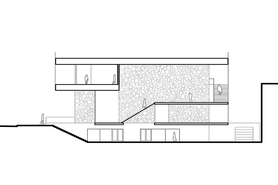 SparanoMooneyArchitecture_KimballArtCenter_Section(R).jpg