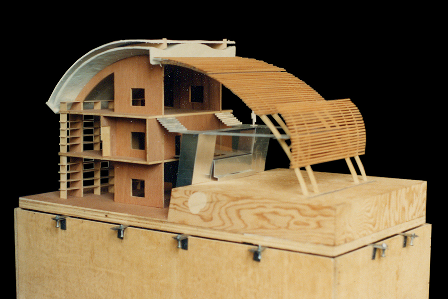 Barcelona Agricultural Museum Scale Wooden Architectural Model