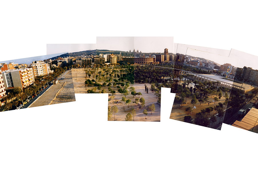 Barcelona Agricultural Museum Site Panoramic Collage