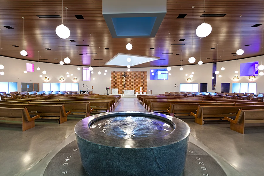 St. Joseph the Worker Church Baptismal Font