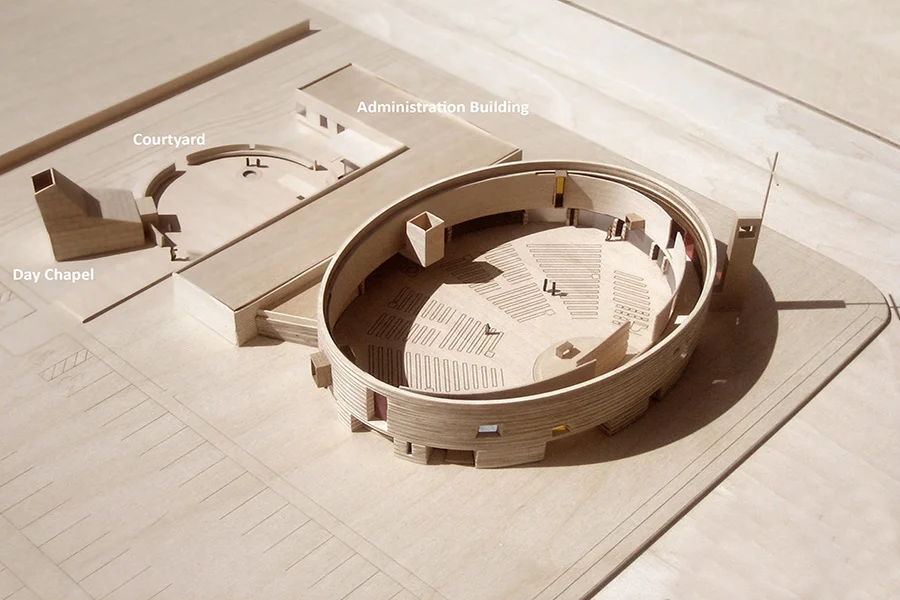 St. Joseph the Worker Day Chapel and Church Site Model