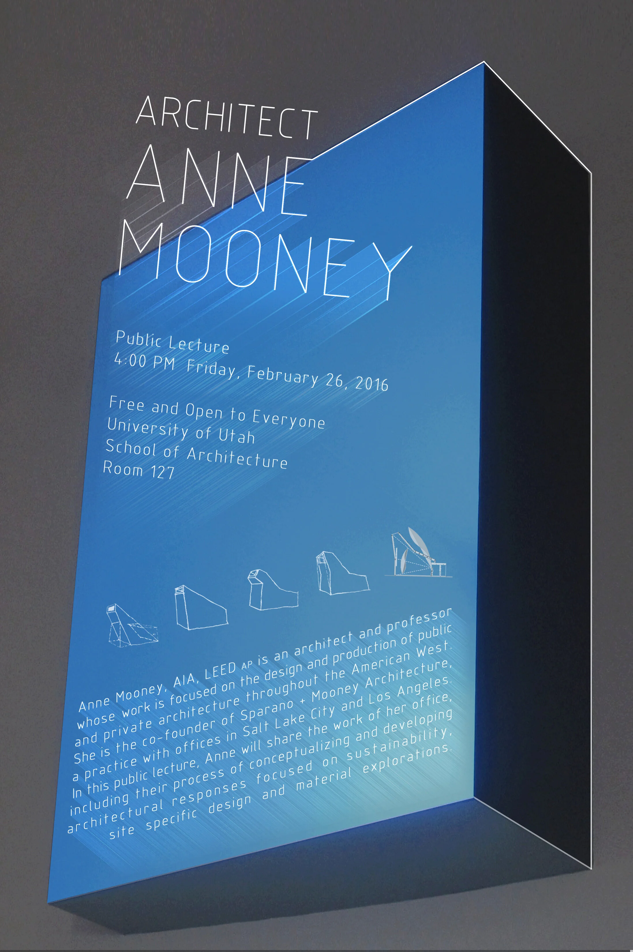 Sparano + Mooney Architecture to Address the University of Utah 