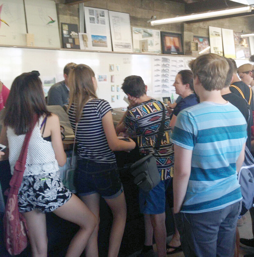 DISCOVER ARCHITECTURE CLASS VISITS OUR DESIGN STUDIO