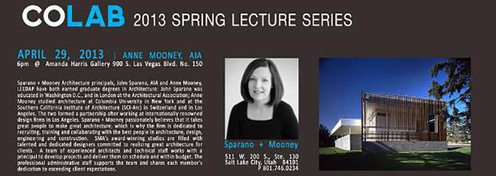 Anne lectures in LV Art Gallery