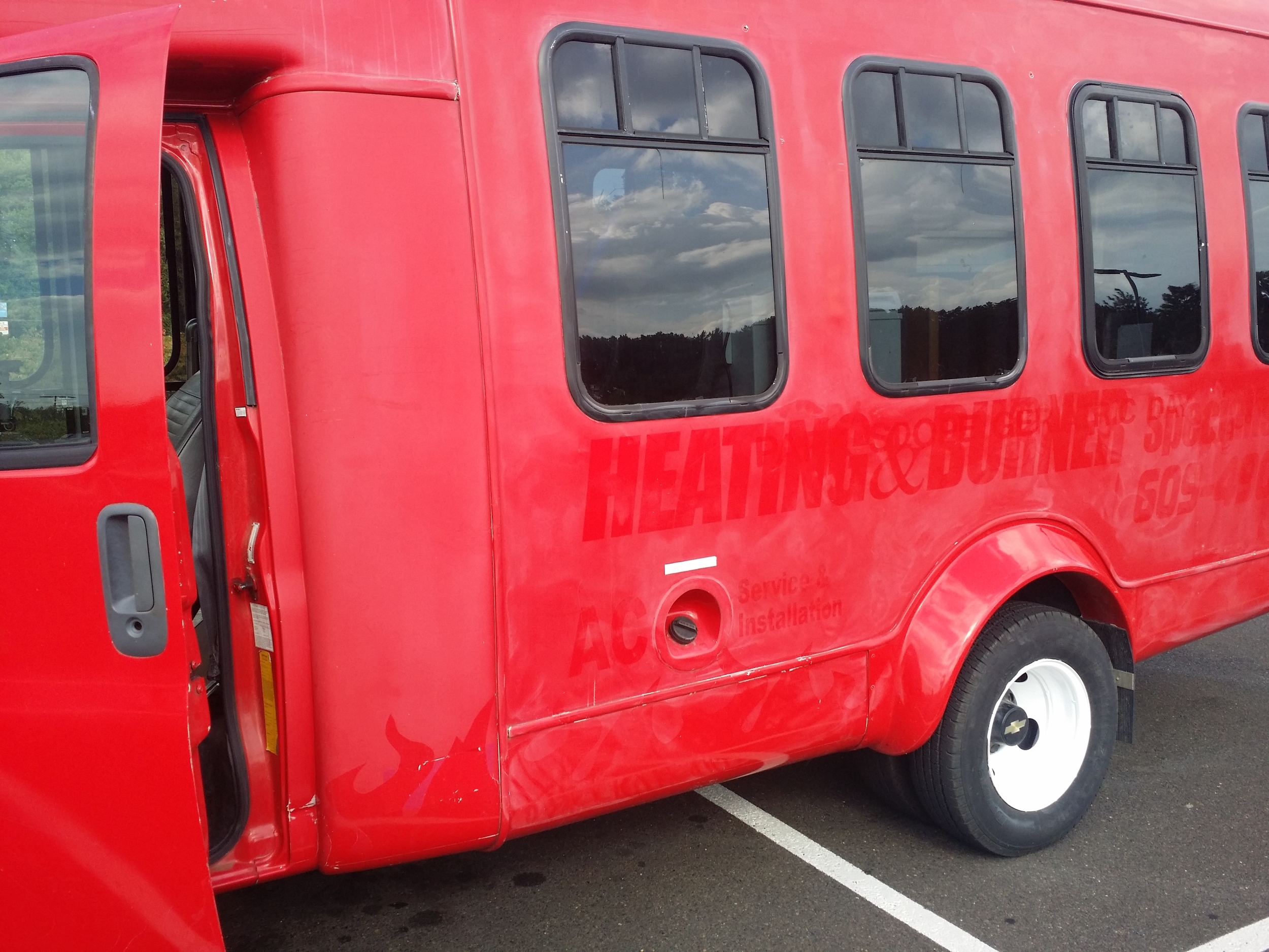 Paint job before compounding and waxing