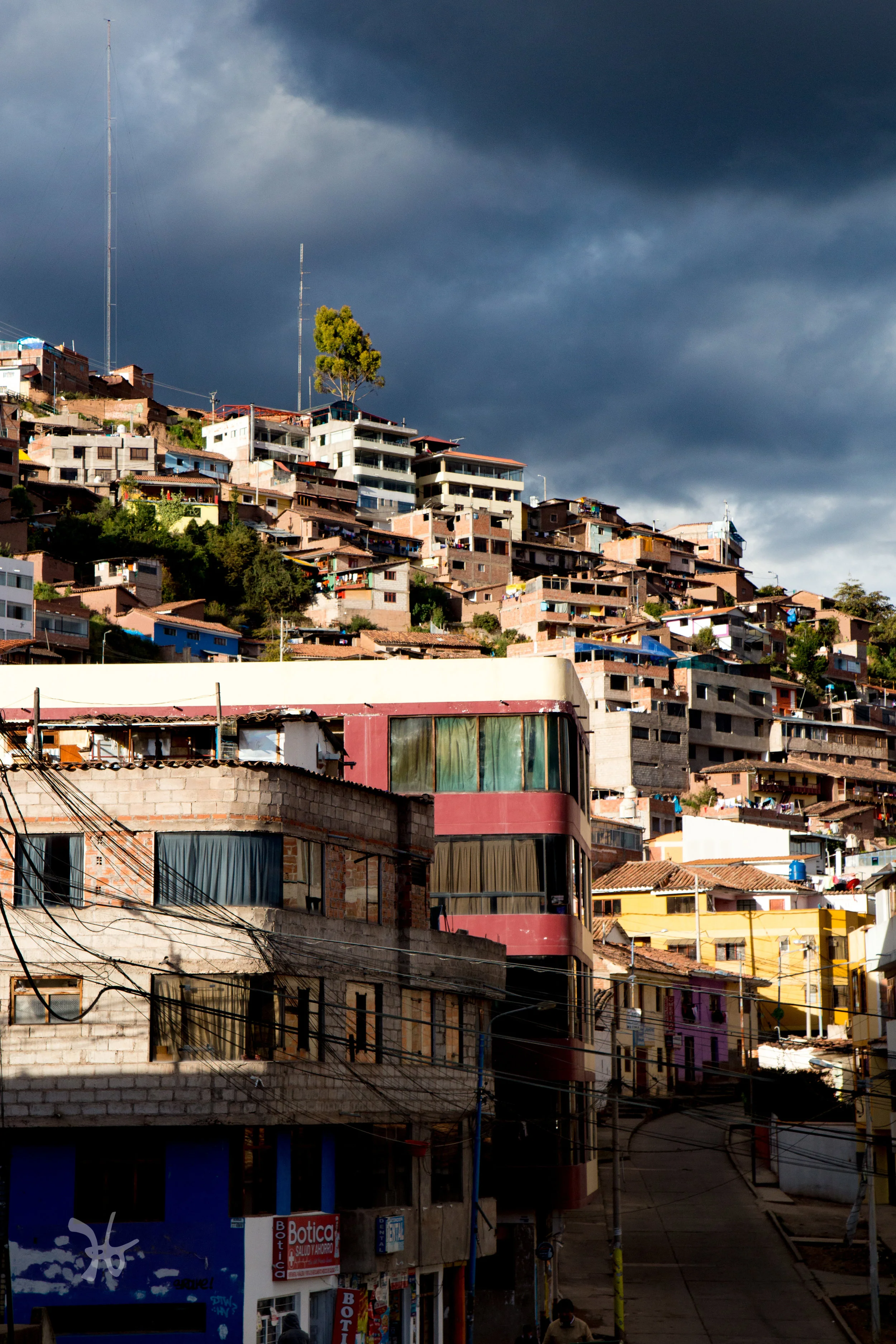colorful hillside, Cusco