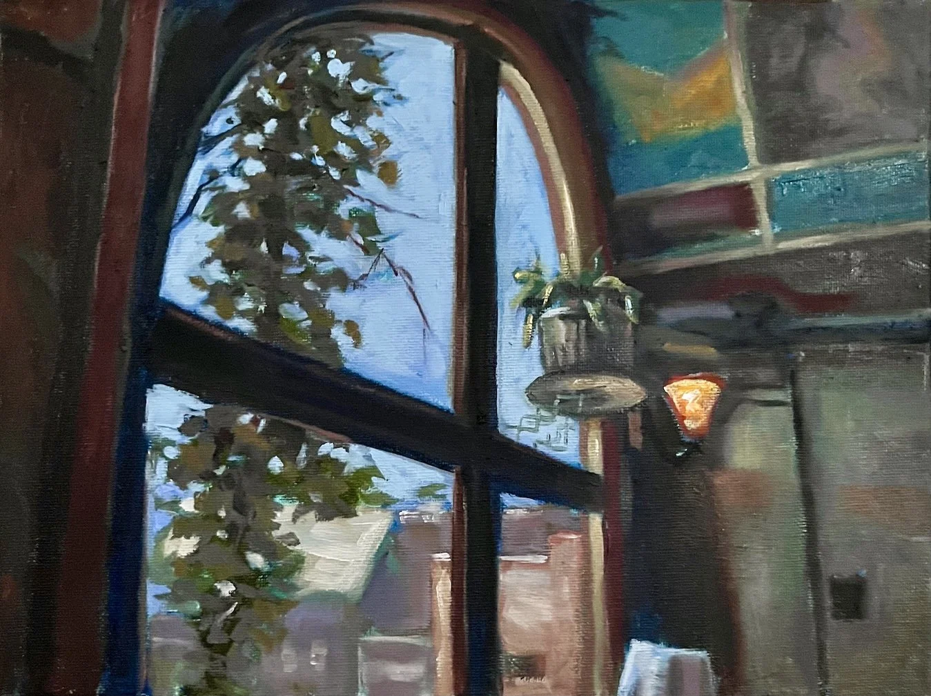 ARCHED WINDOW: ALLEY CAT