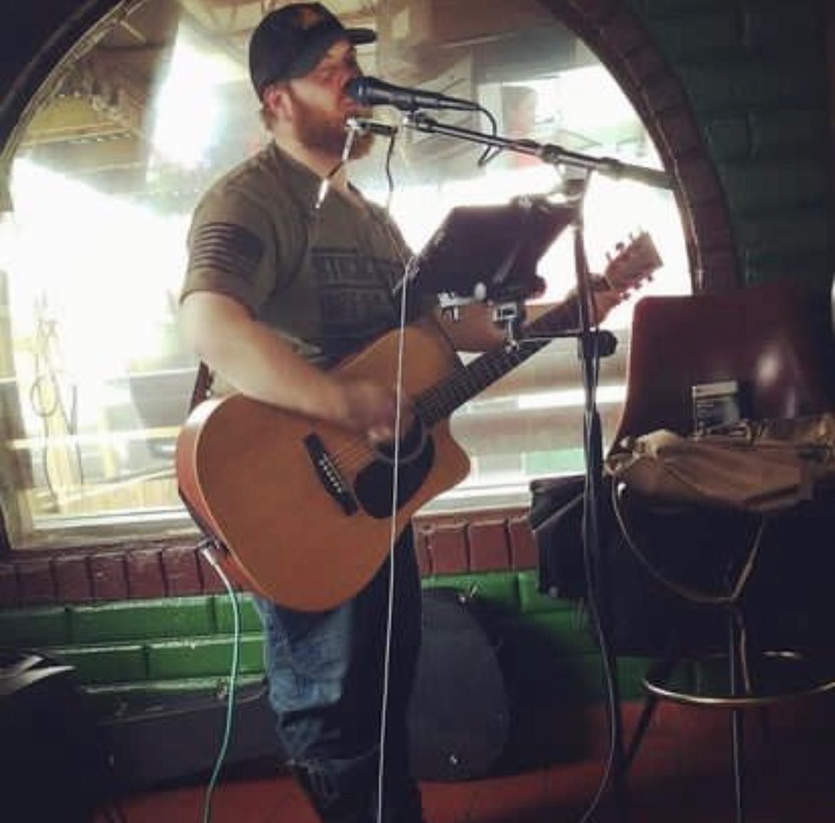 TONIGHT! Andrew Katter on the mic from 8-11 PM with live music🍻✨ Gonna be a great night! #GREENLINEBREWERY