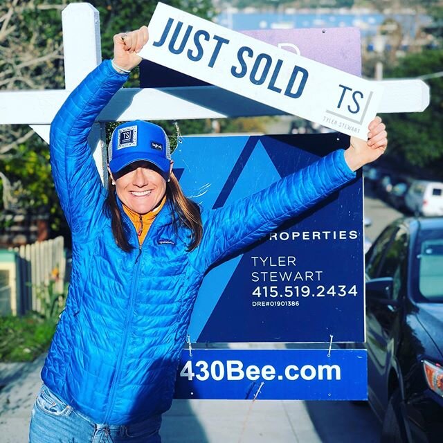 Well, it&rsquo;s not normally me with the JUST SOLD sign.  But today, I did it again.... Occupational hazard!
I purchased 430 Bee St in Sausalito as 2020 is all about goal crushing!  Follow along as I decide what to do and we embark on another advent
