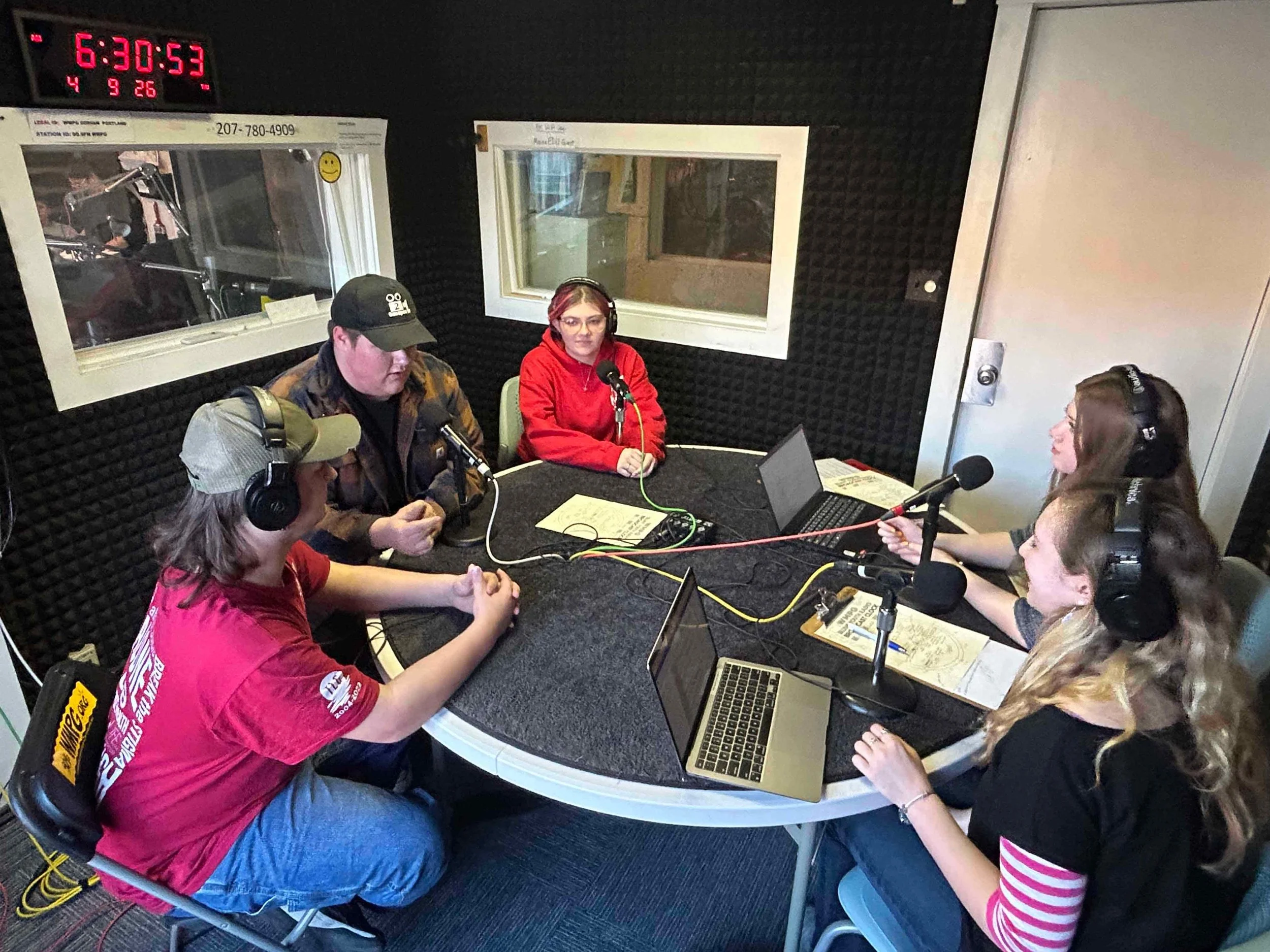 Smooth Feather on Blunt Youth Radio Show at WMPG!