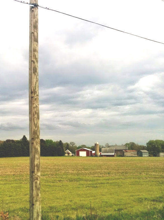 One of the many family farms that grace the country side of the state.