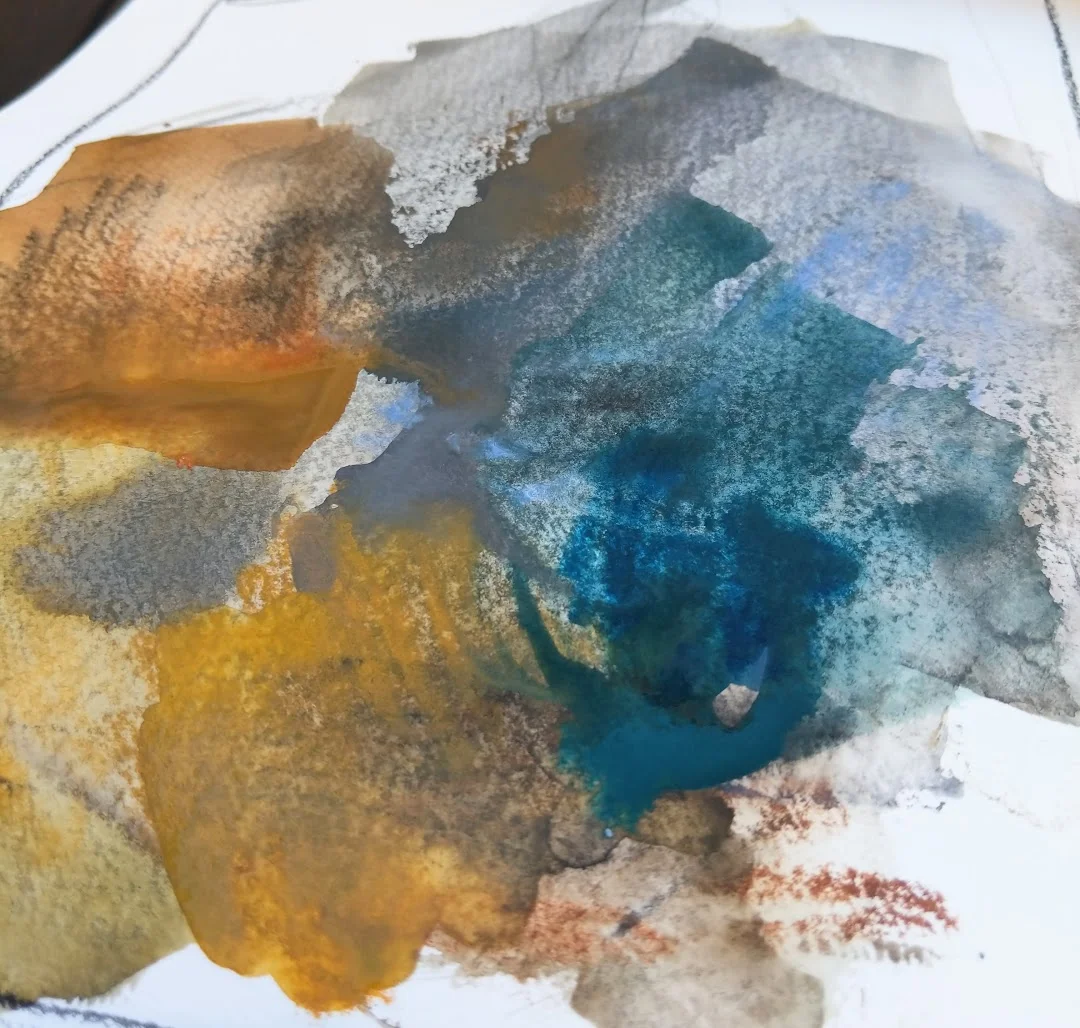 Wet paint.
