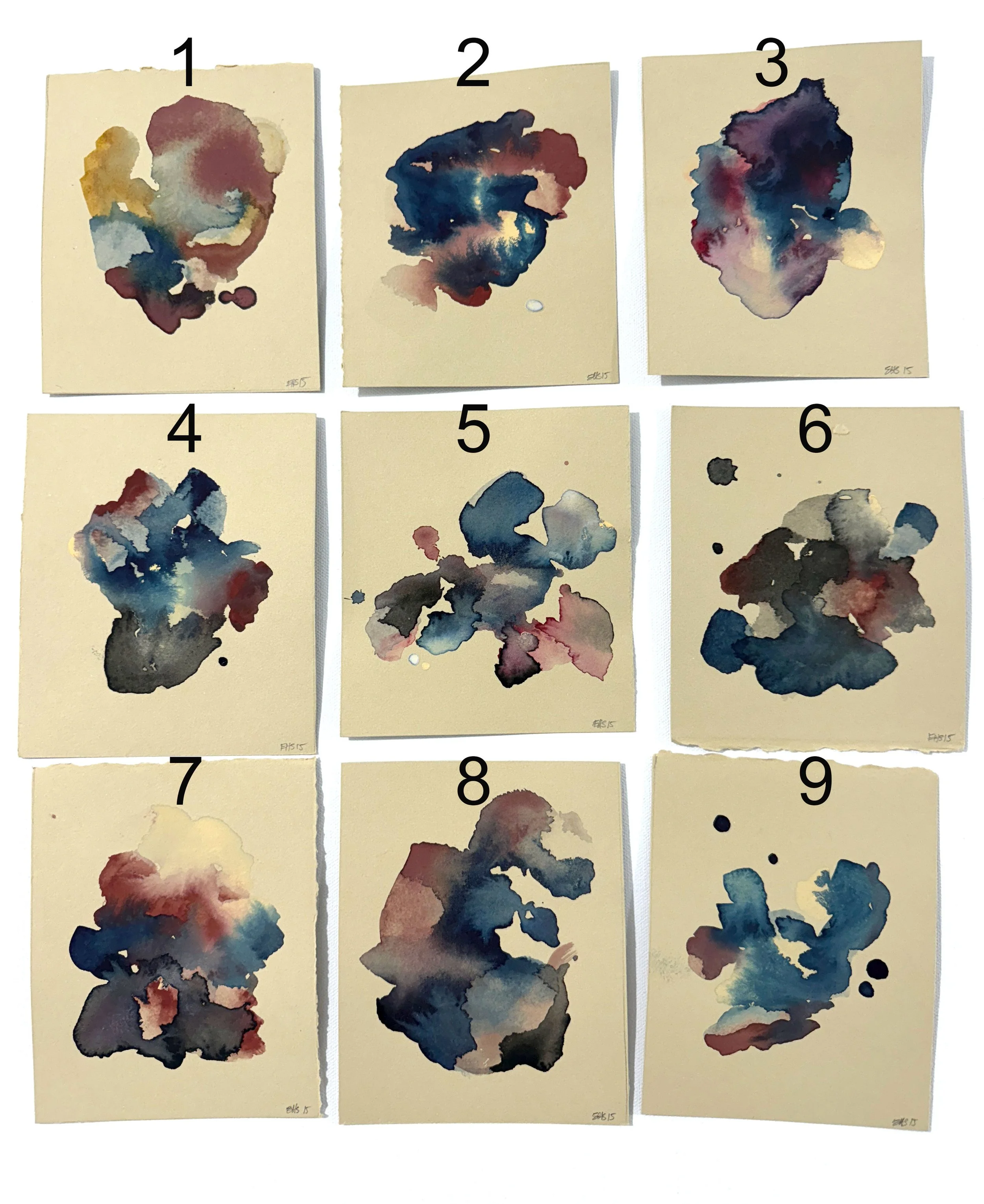 Watercolor Studies