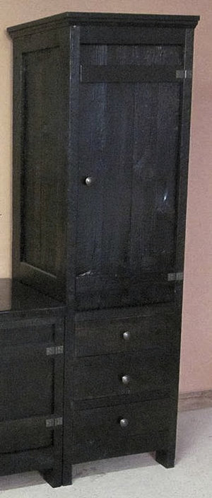 Linon Cabinet Black