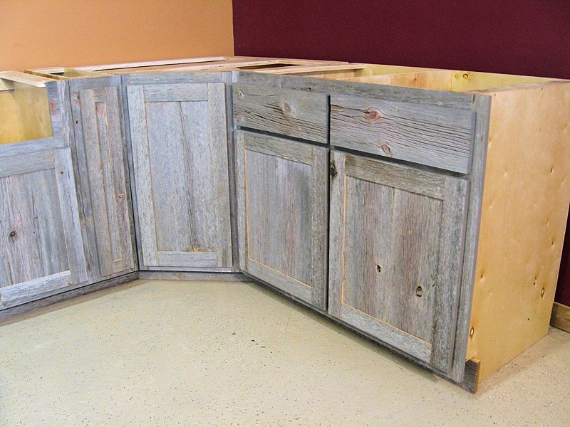 Weathered Gray Barn Wood Kitchen Barn Wood Furniture Rustic