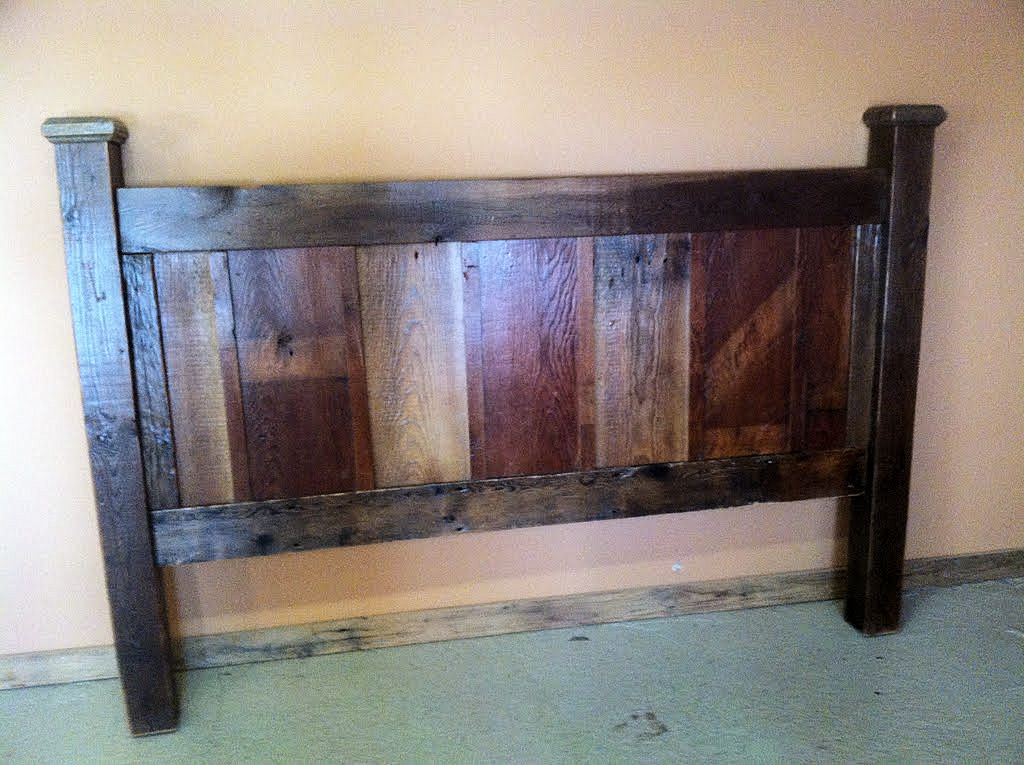 Barnwood Headboard