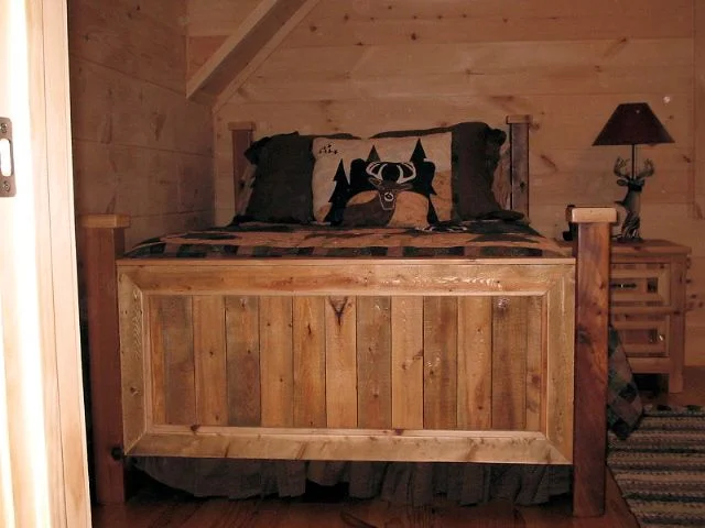 Reclaimed Wood Bed