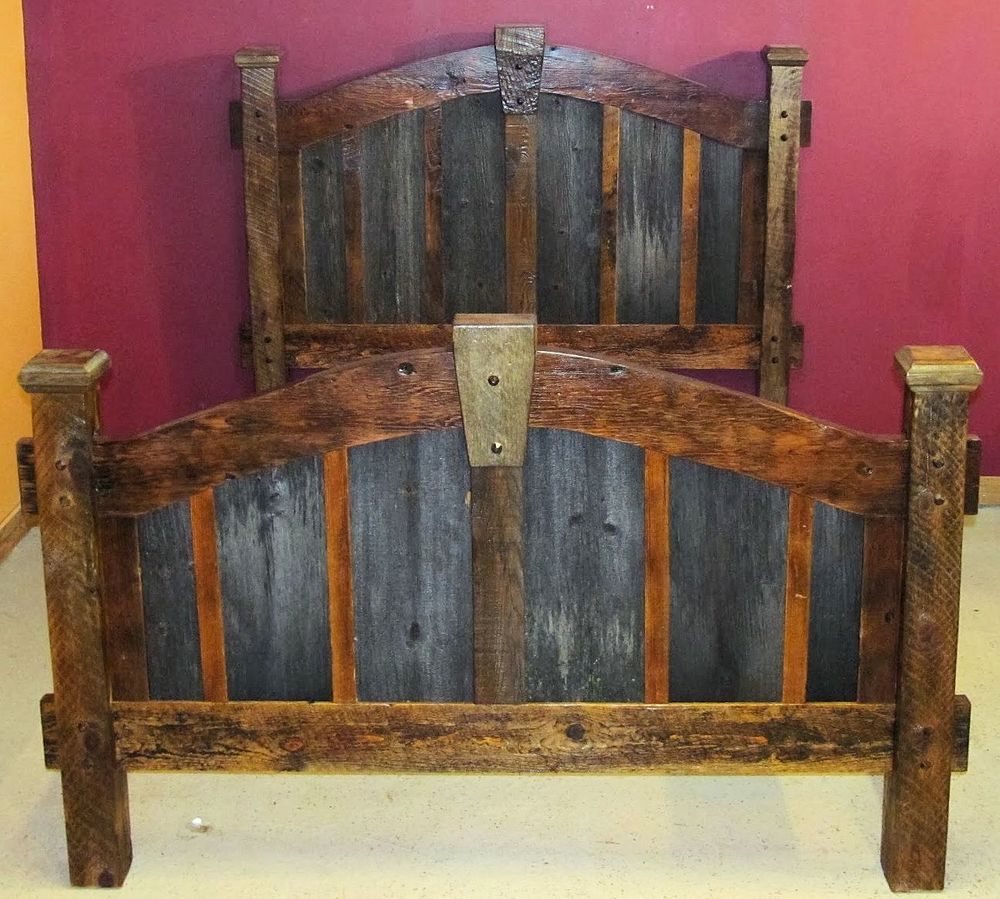 Bedroom Barn Wood Furniture Rustic Barnwood And Log