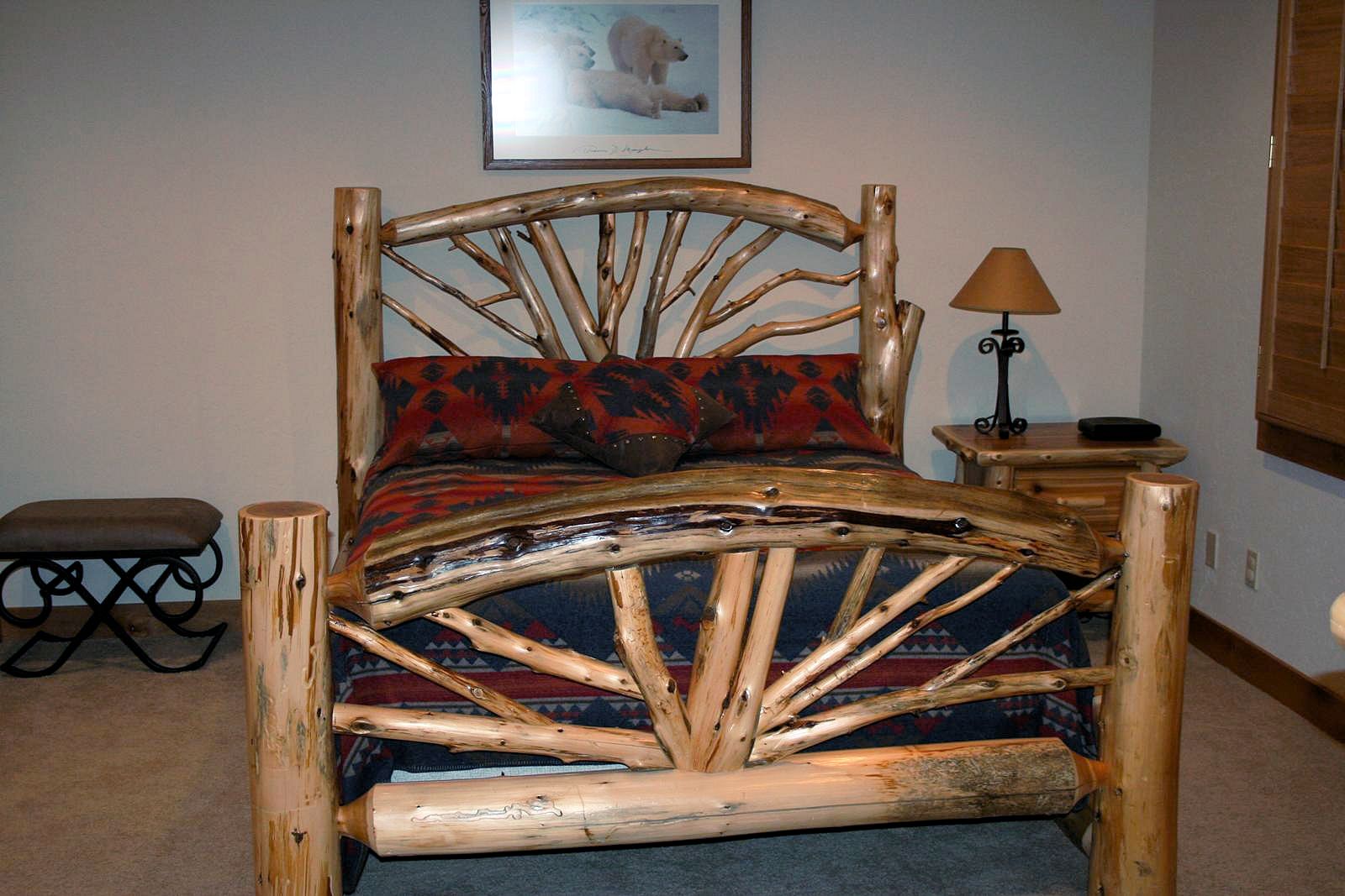 Cedar Bent Branch Bed Arched