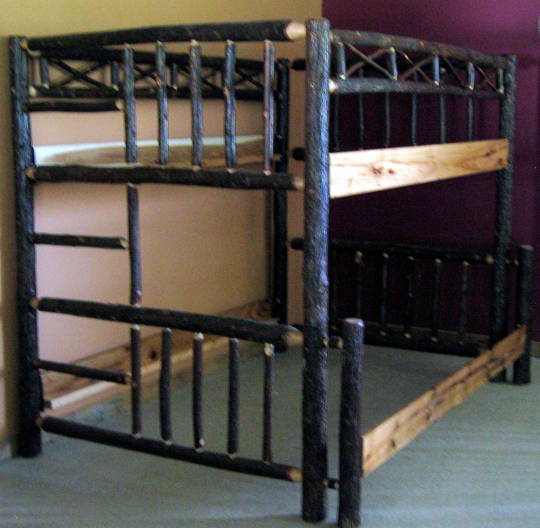 Hickory Bunk Bed, Hickory Bunk Beds