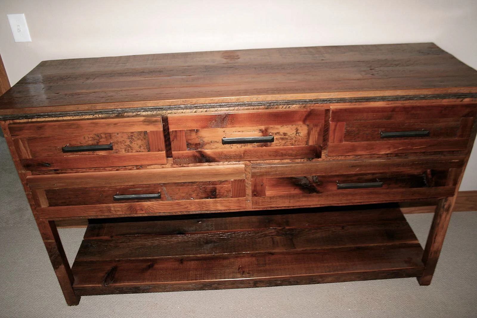 Barn Wood Side Table