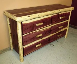 red rustic dresser Farmhouse Dresser Makeover ~ Rustic & Red