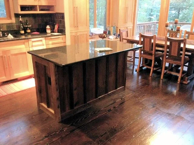 Barn Wood Kitchen Island Vienna Woodworks