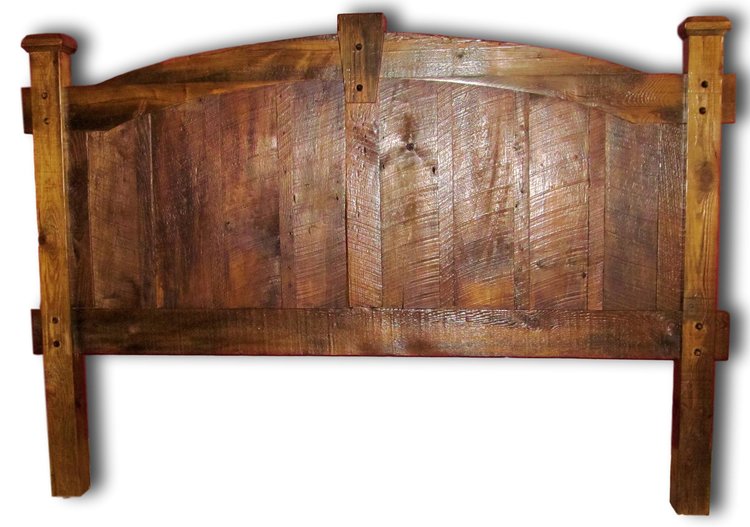Arched Barnwood Headboard Barn Wood Furniture Rustic