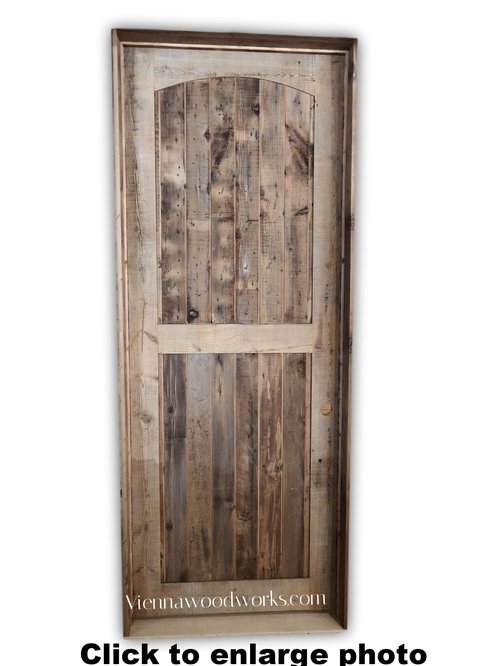 Barnwood Interior Door Arched Barn Wood Furniture Rustic Barnwood And Log Furniture By Vienna Woodworks