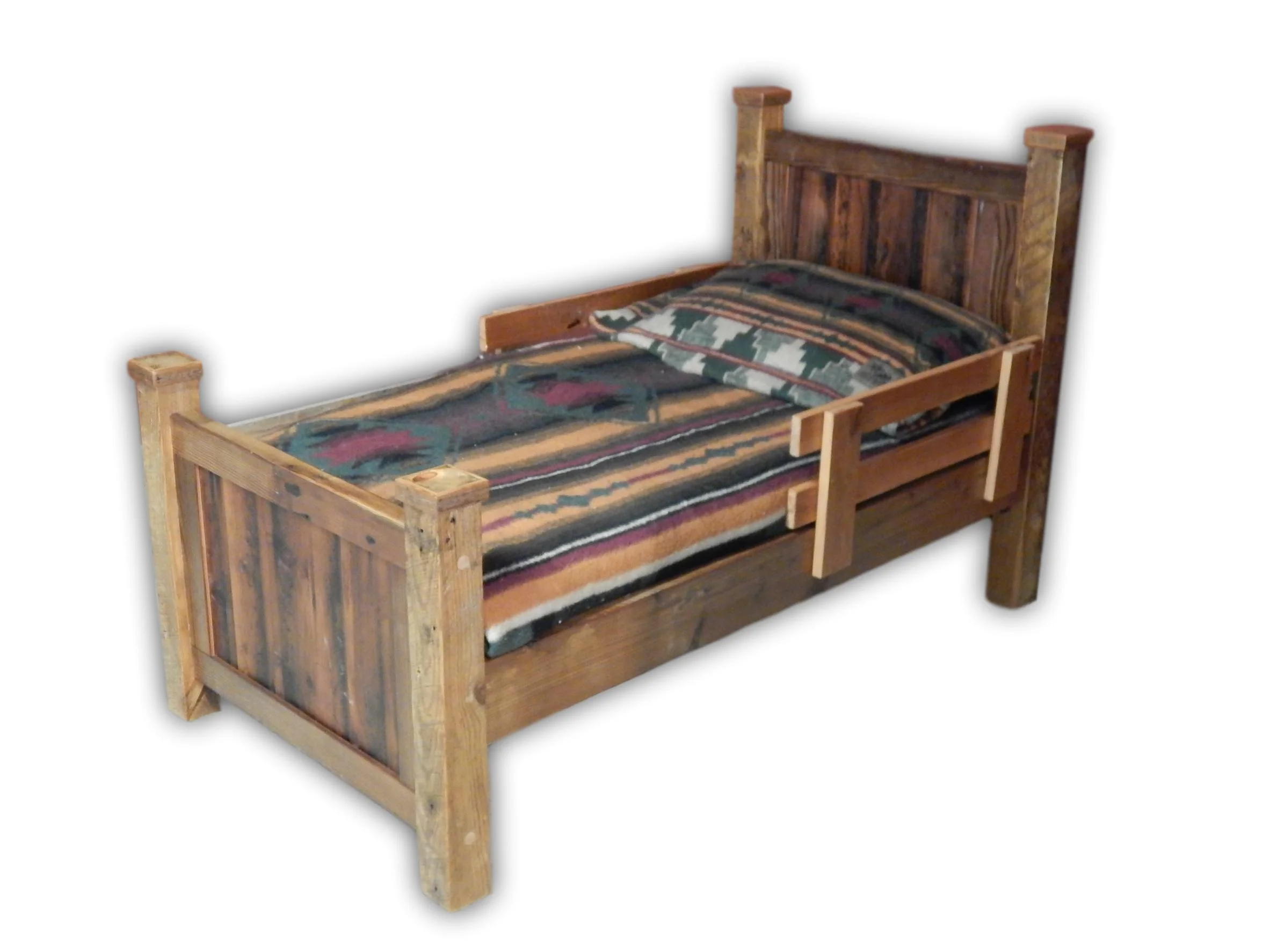 Barnwood Toddler Bed