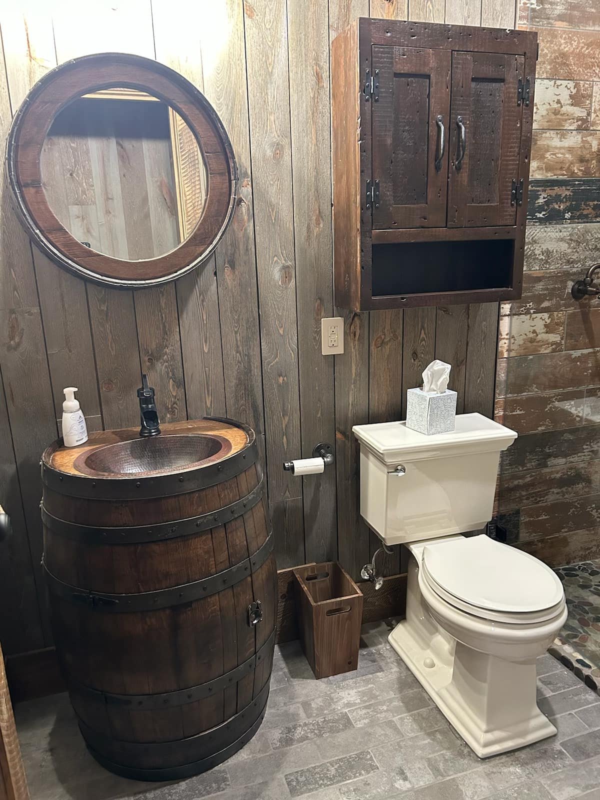 Barrel Vanities