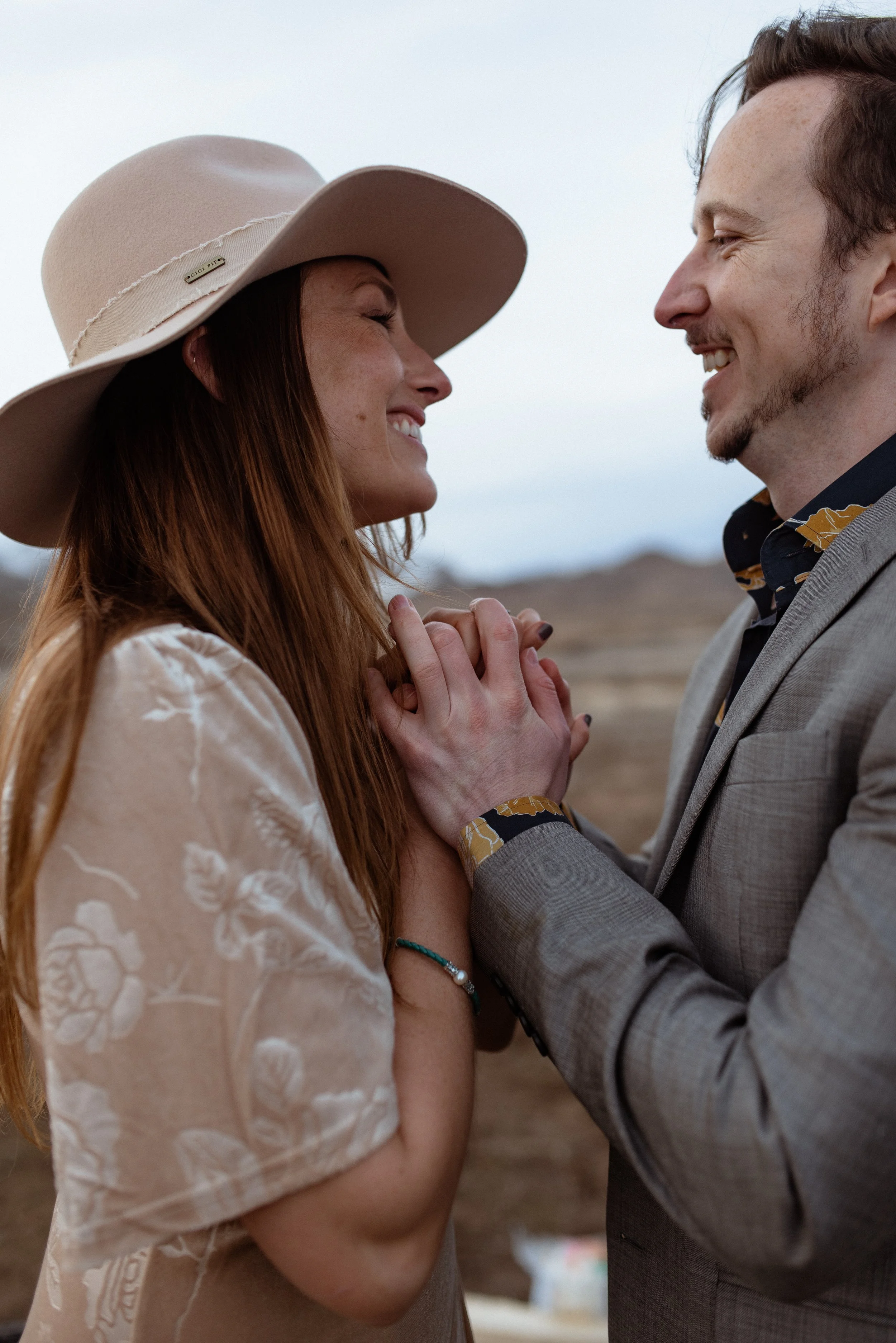 EMILY + ALEX // A WEST UTAH DESERT ENGAGEMENT SESSION