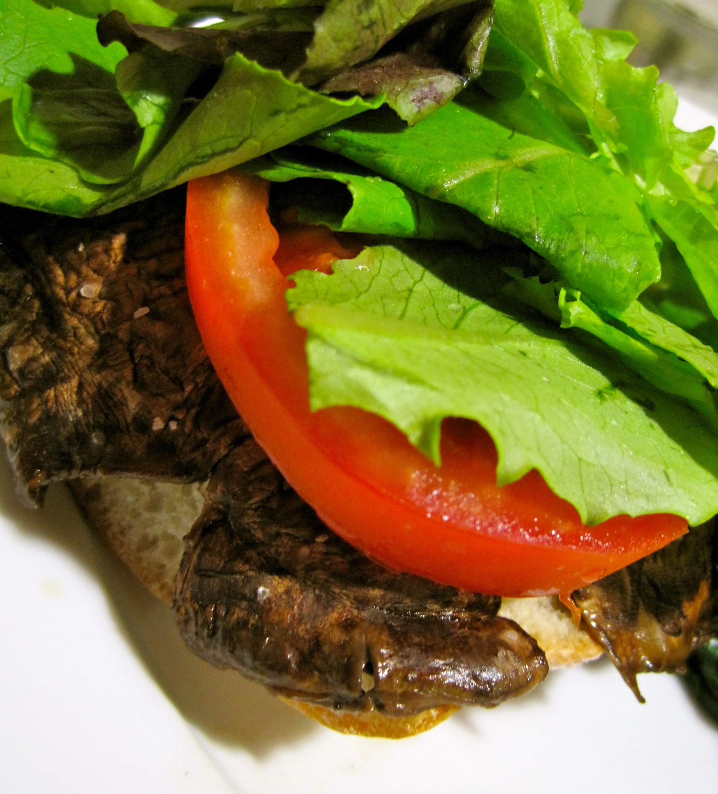 Roasted Portobello Mushroom Burgers
