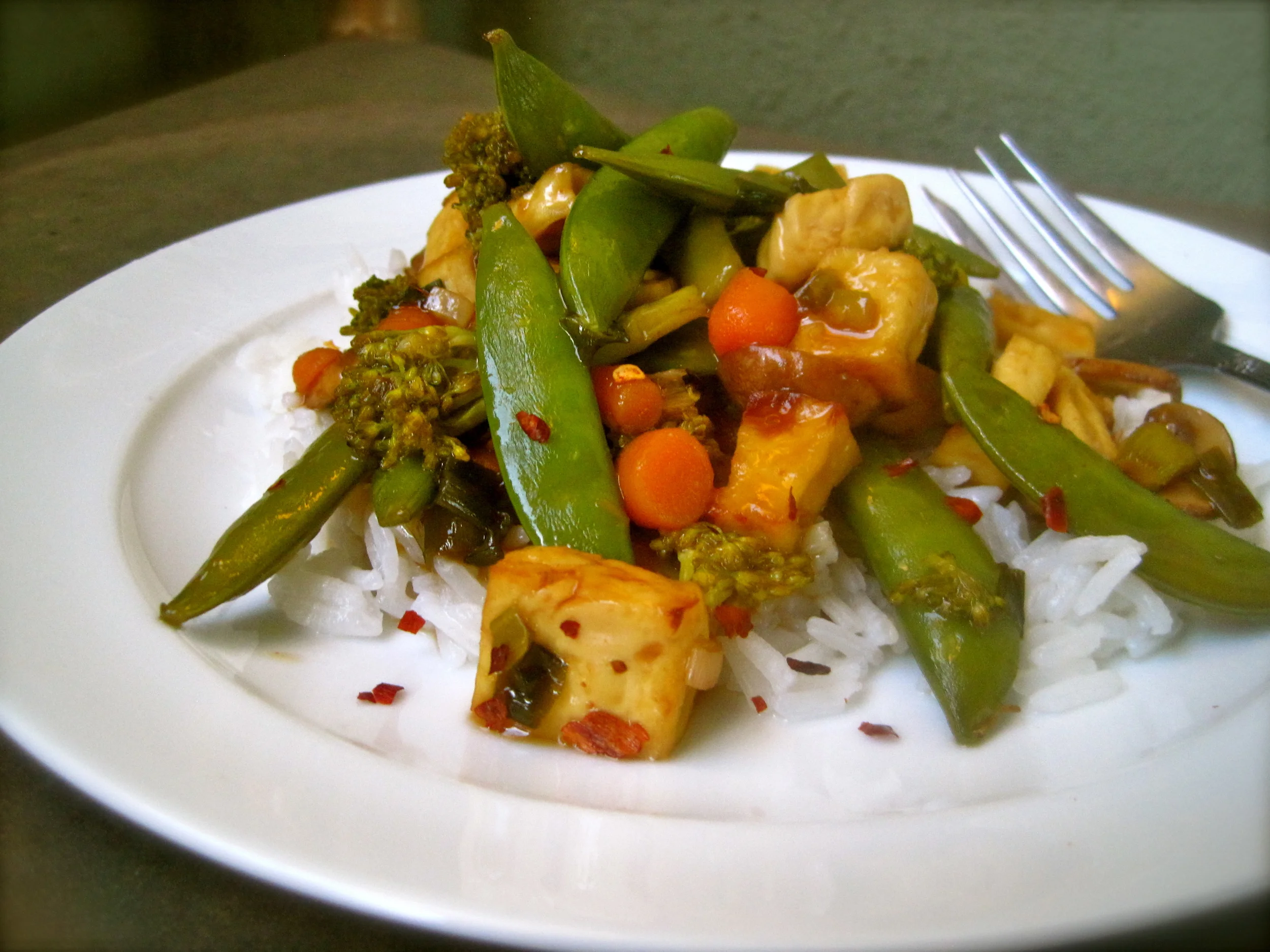 Veggie Tofu Stir Fry